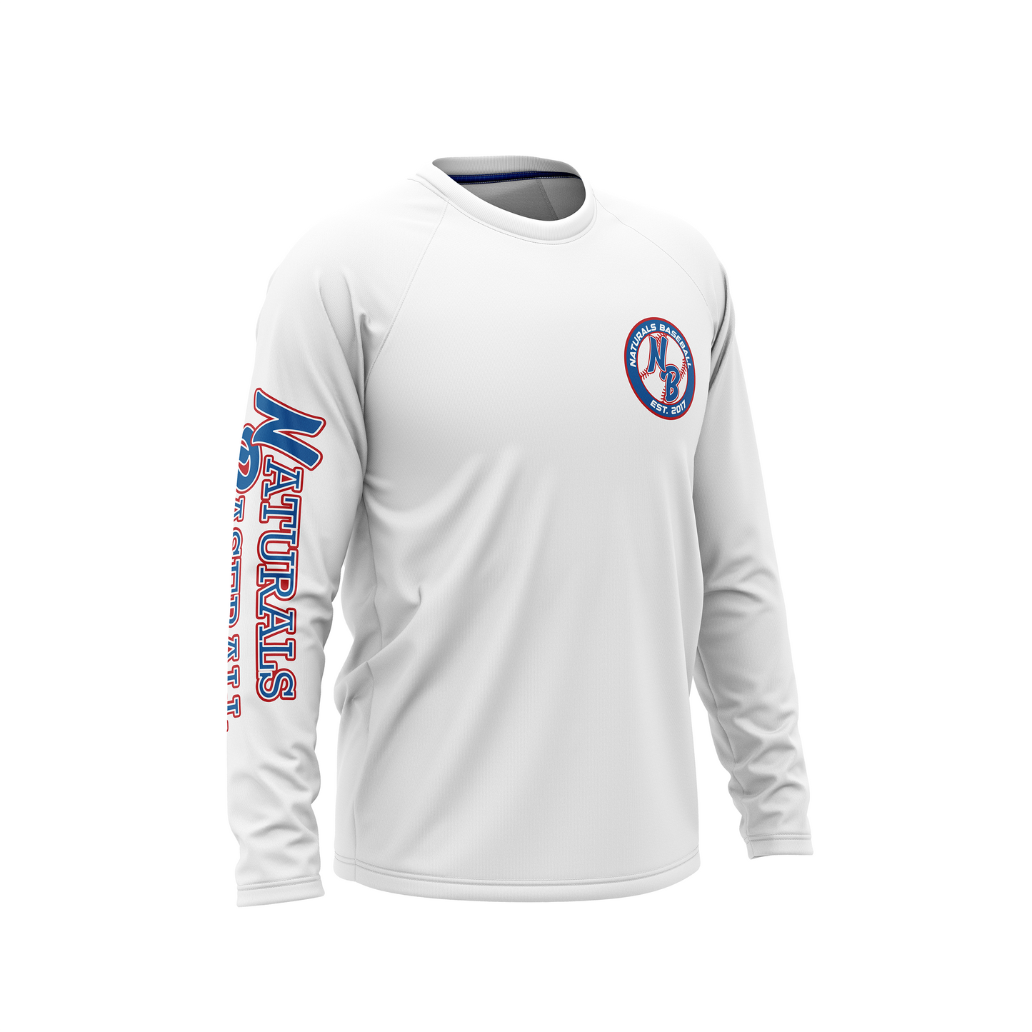 Naturals Baseball - Logo Performance Sublimated Long Sleeve
