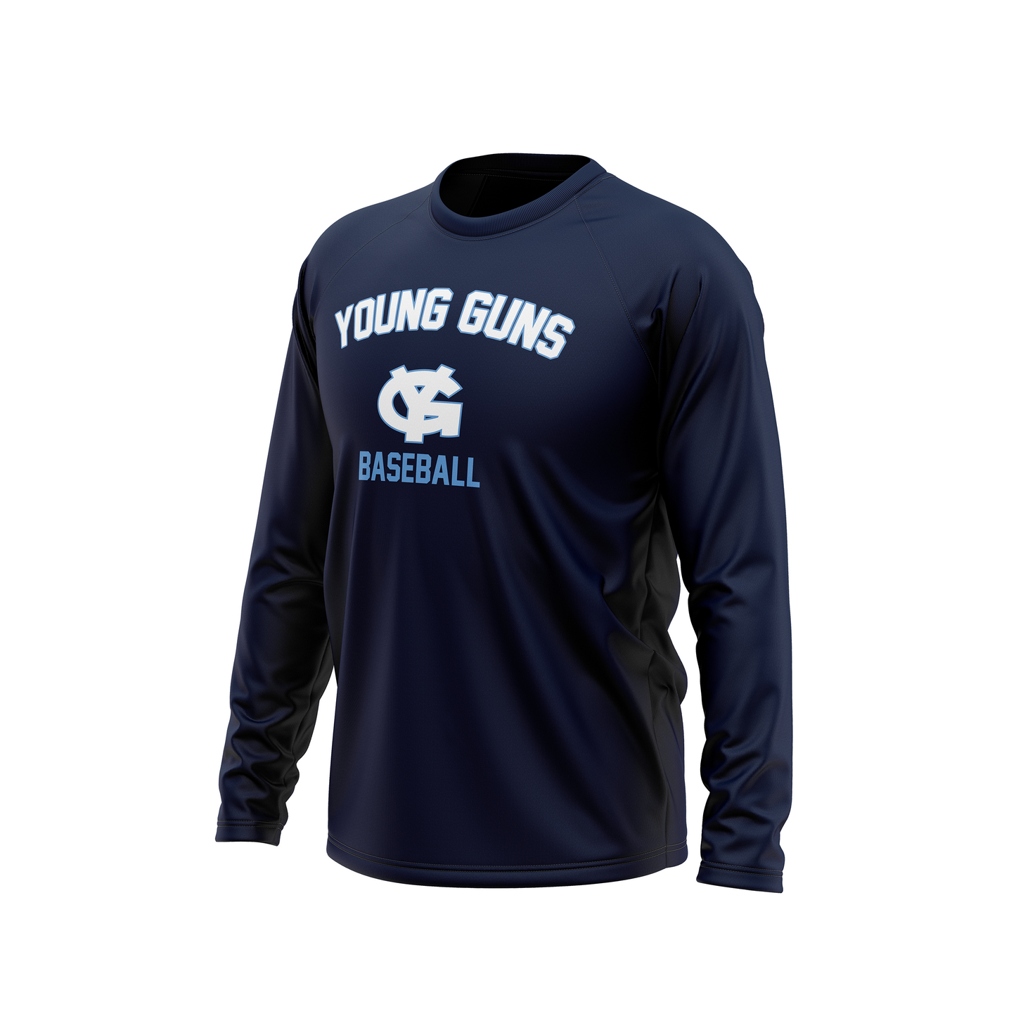 Young Guns Baseball - Logo Long Sleeve T-Shirt