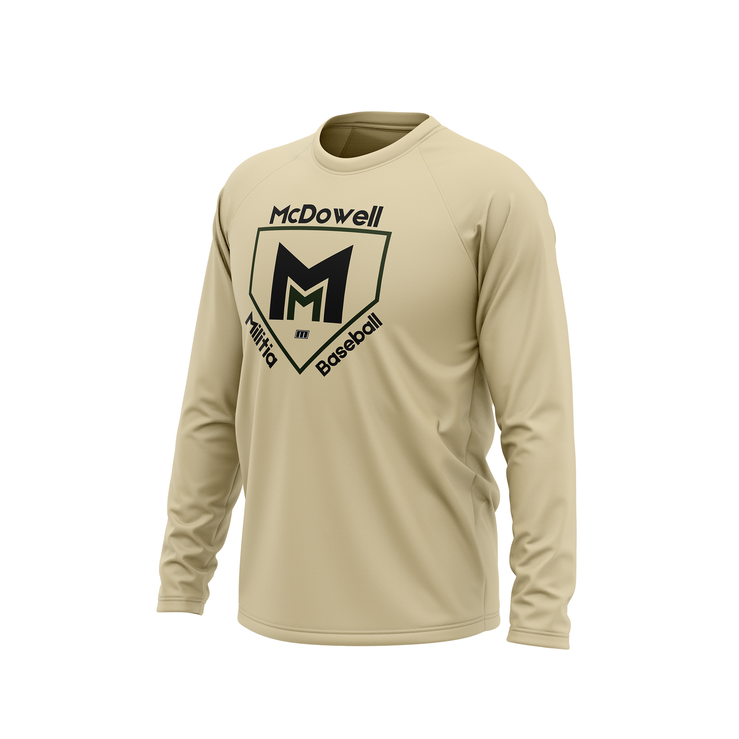 McDowell Baseball - Logo long sleeve T-Shirt