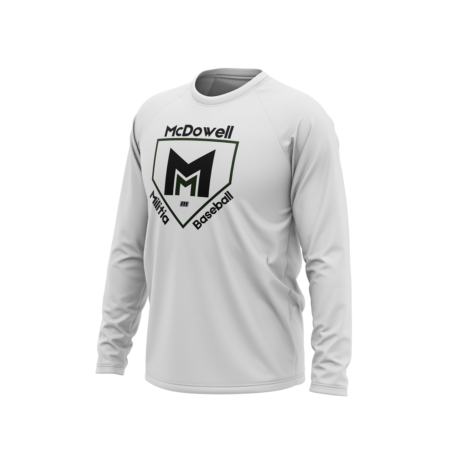 McDowell Baseball - Logo long sleeve T-Shirt