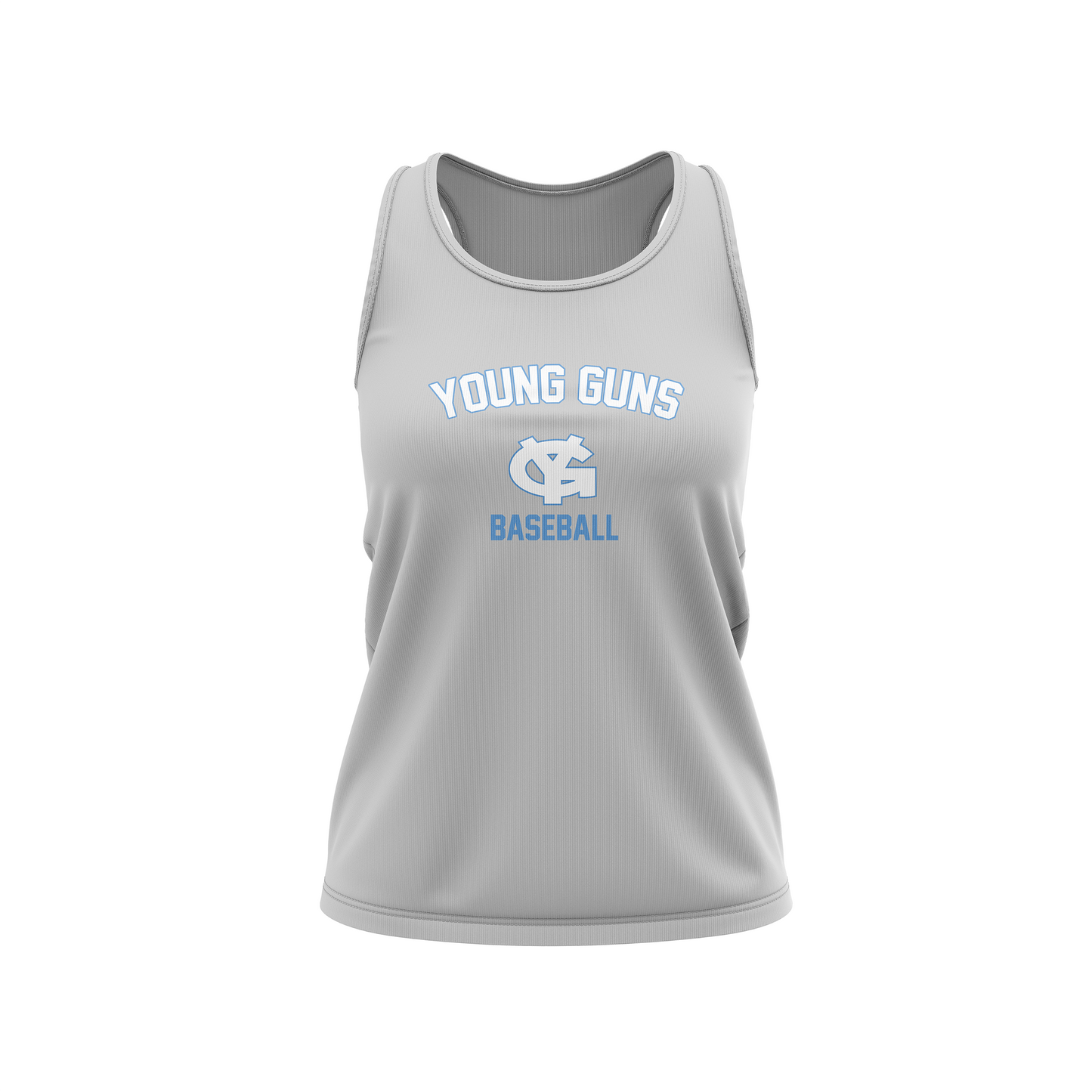 Young Guns Baseball - Women's Logo Racerback Tank