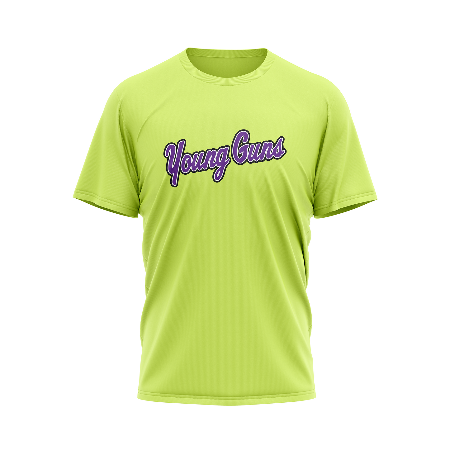 Young Guns Baseball - Script T-Shirt