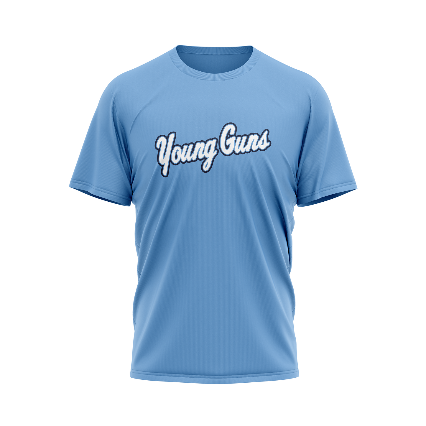 Young Guns Baseball - Script T-Shirt