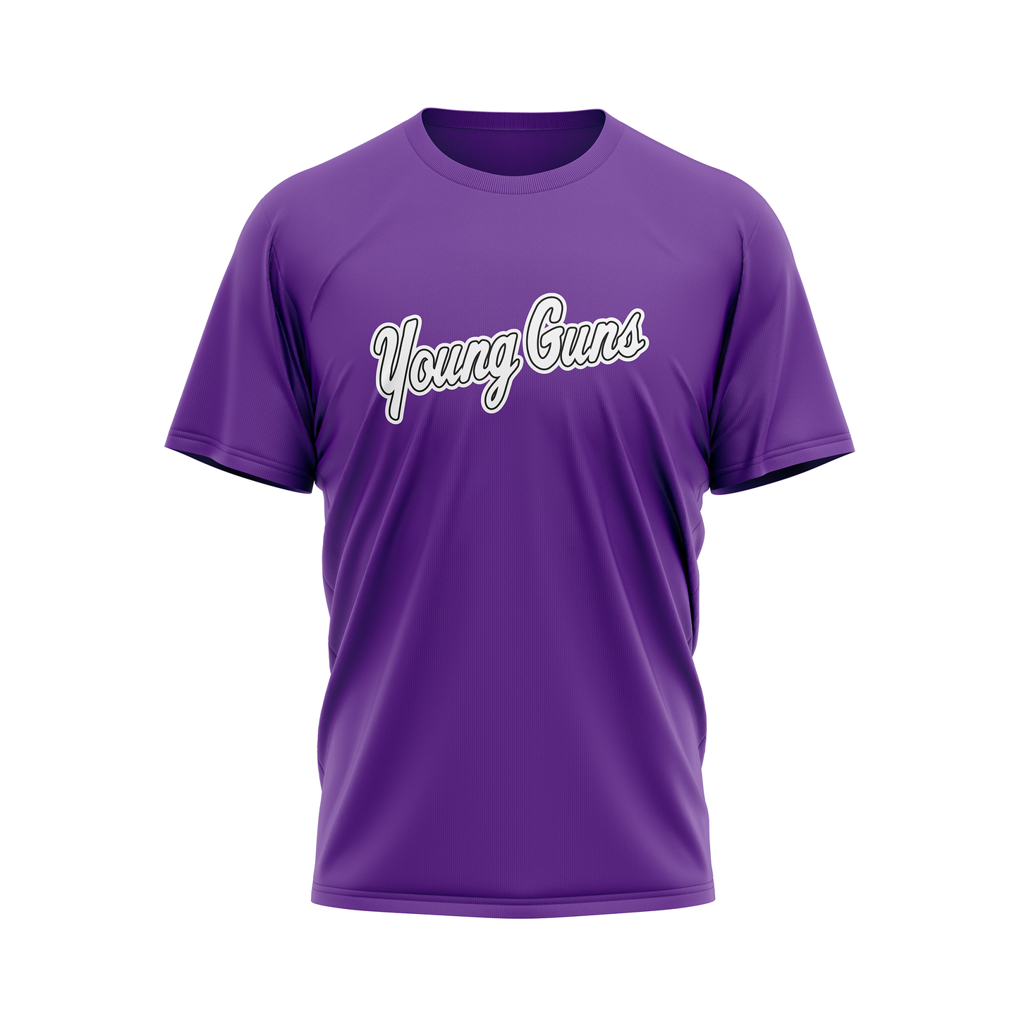 Young Guns Baseball - Script T-Shirt