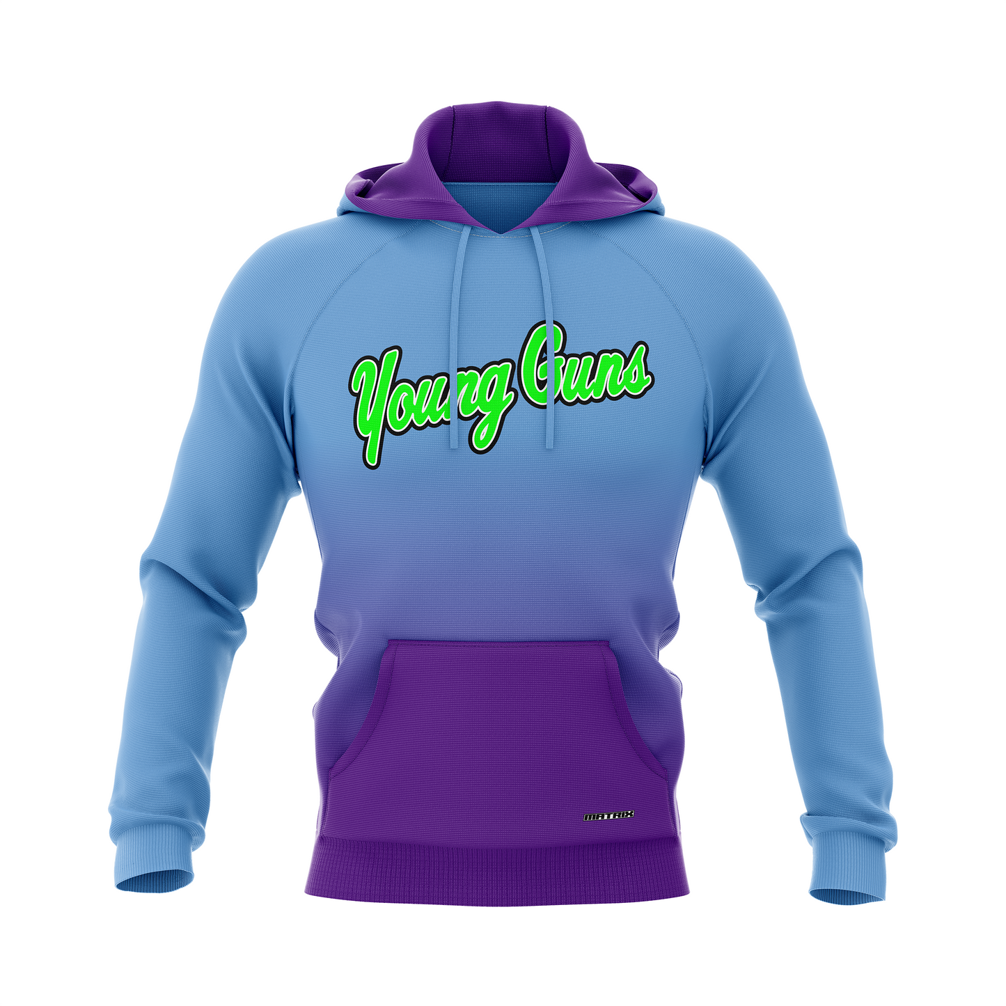 Young Guns Baseball - Sublimated Jersey Hoodie