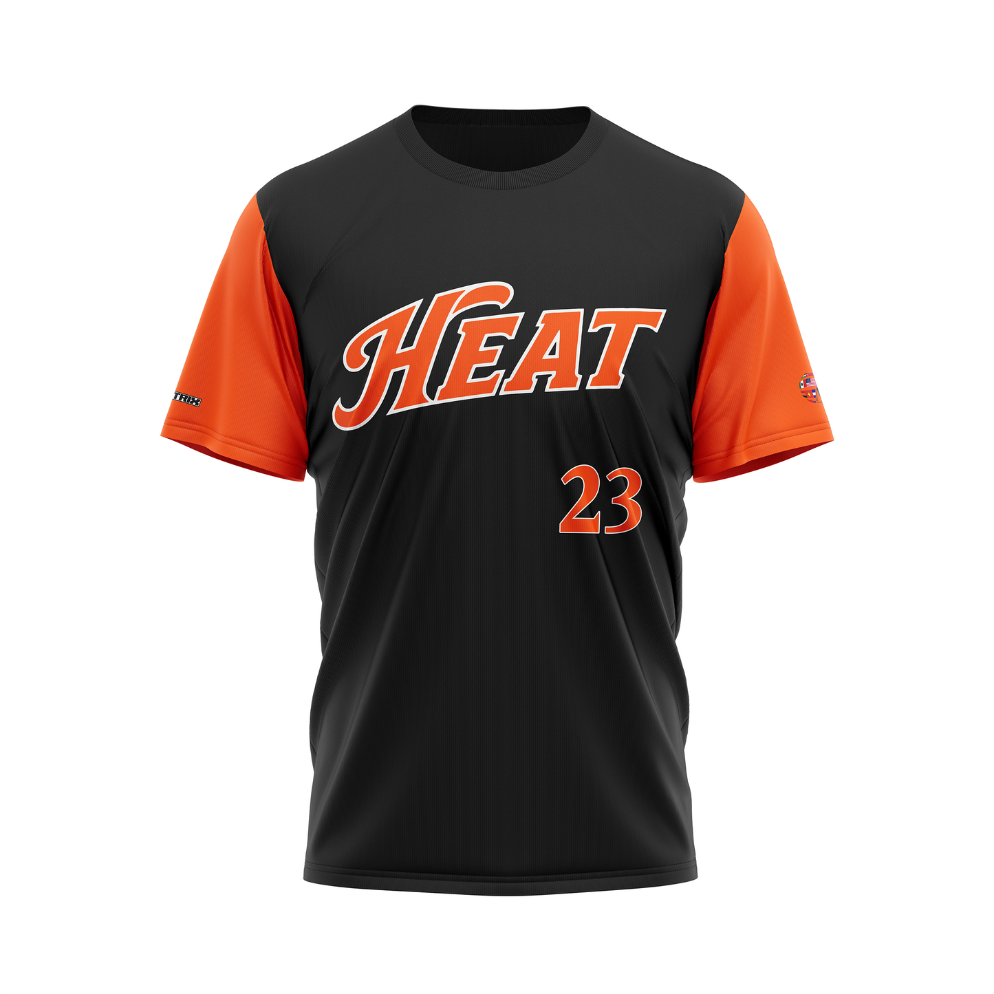 Darke County Heat - Sublimated Crew Neck Fan Jersey - HOME