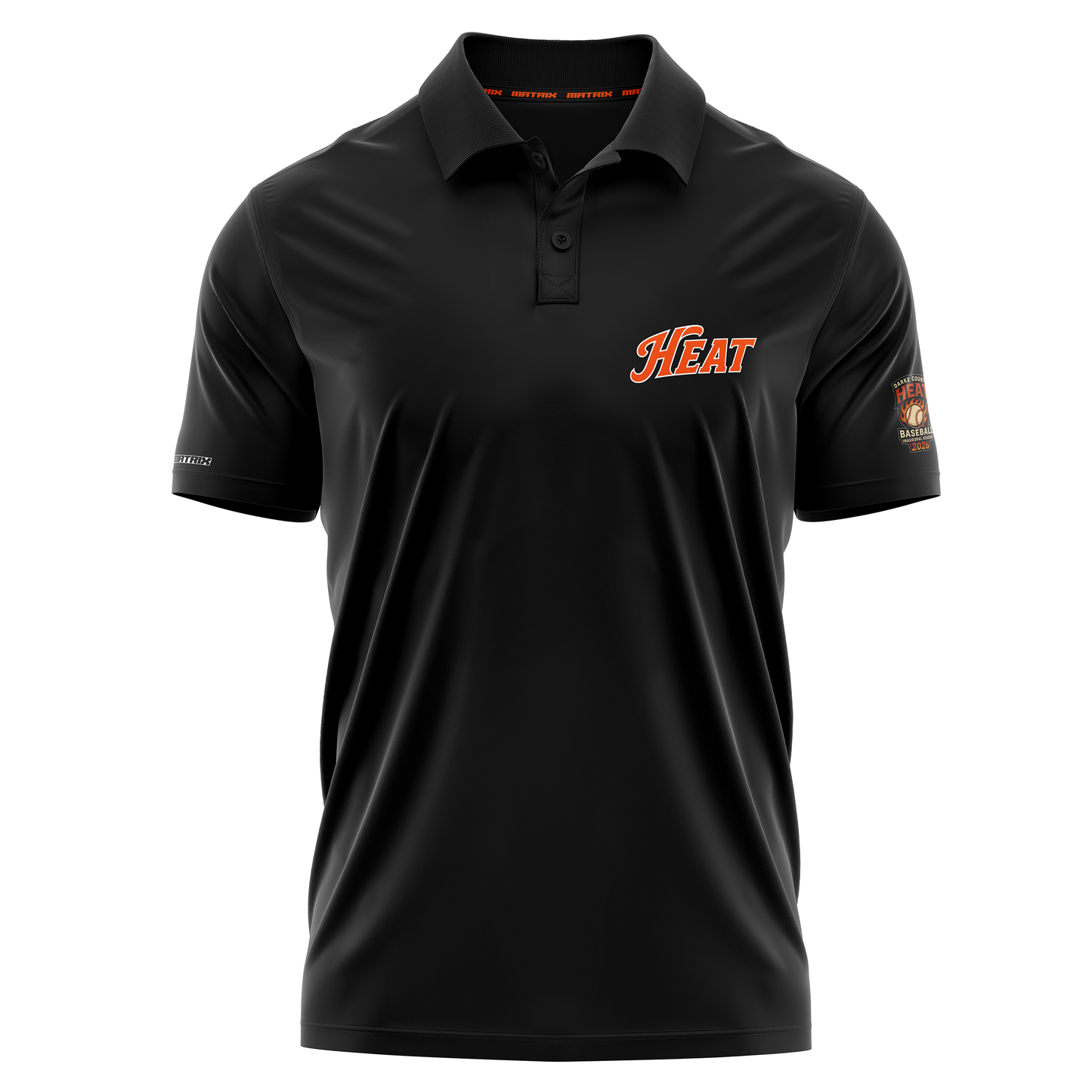 Darke County Heat Baseball Inaugural Season Performance Polo