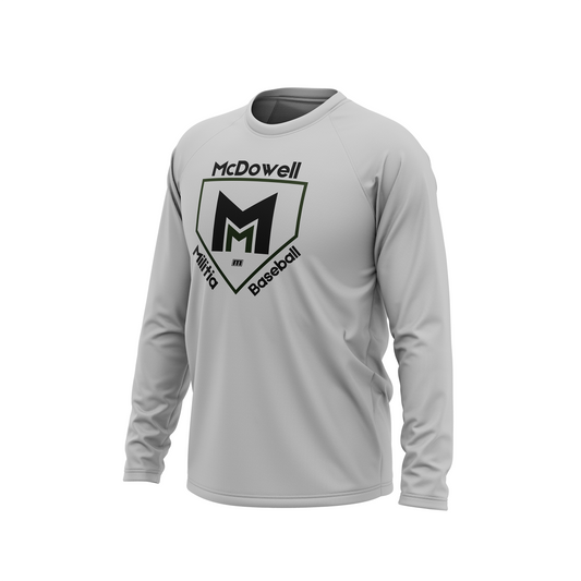 McDowell Baseball - Logo long sleeve T-Shirt