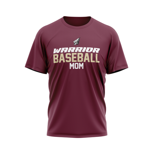 Lebanon Warriors - Baseball Mom/Dad Performance Sublimated Tee