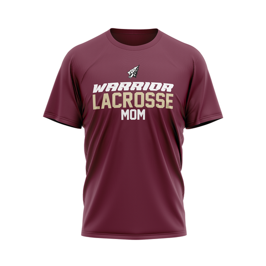 Lebanon Warriors - Lacrosse Mom/Dad Performance Sublimated Tee