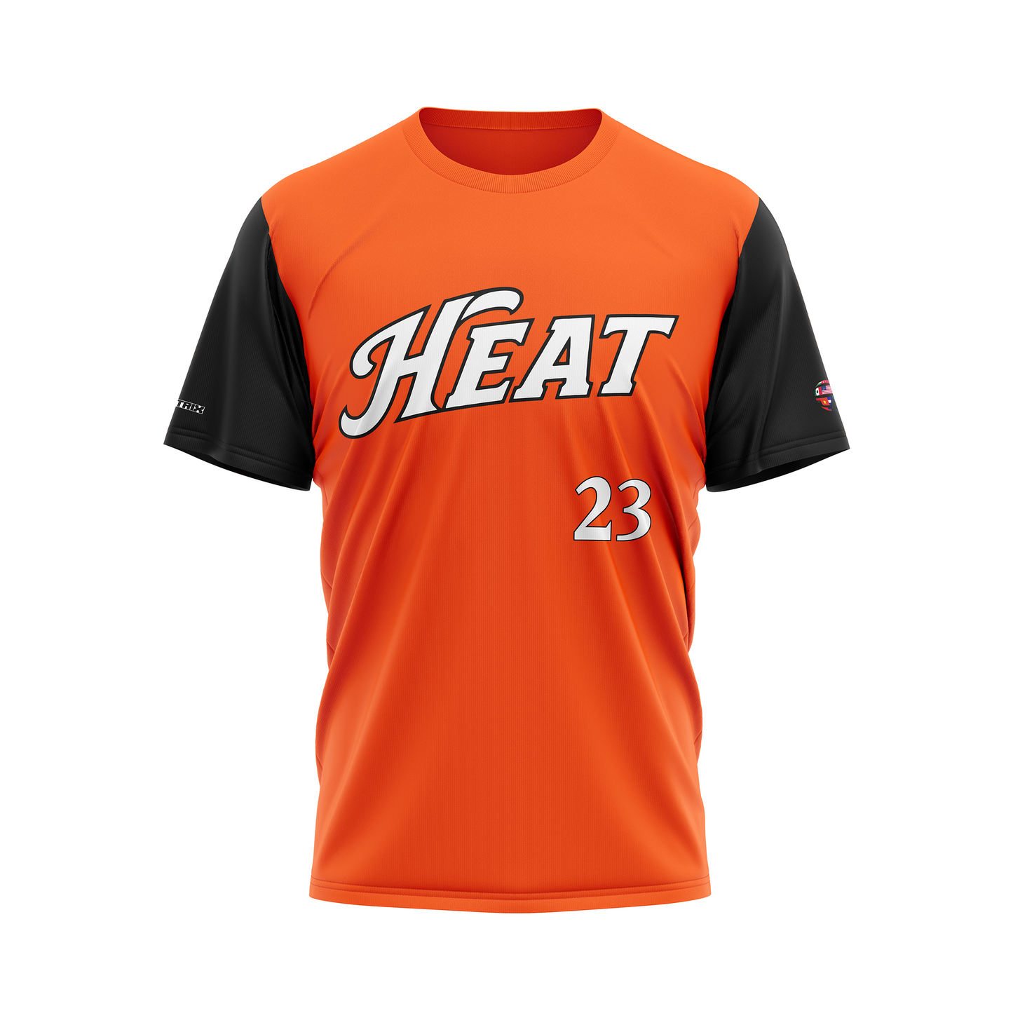 Darke County Heat - Sublimated Crew Neck Fan Jersey - AWAY
