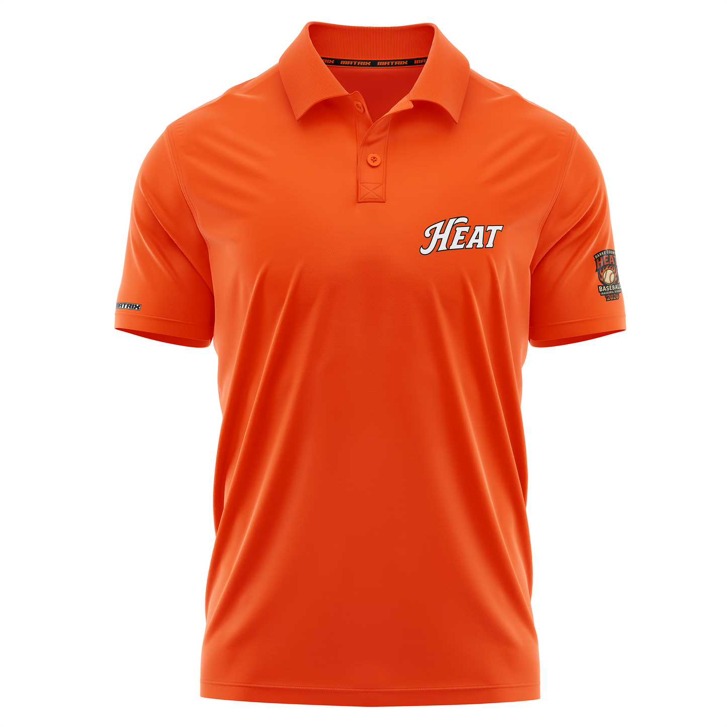 Darke County Heat Baseball Inaugural Season Performance Polo